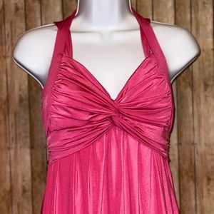 🔴SOLD!! 💖 Pink long wedding Dress M